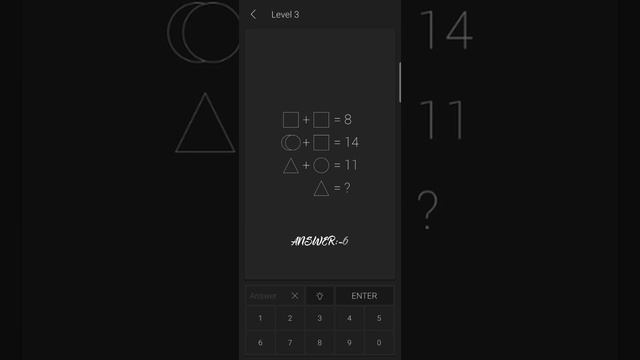 Math | Riddles and Puzzles Maths Games Level 3 | #puzzle #level3 смотреть онлайн