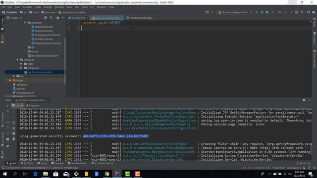 [Spring Boot Security] #10 Spring Security Default Configuration смотреть онлайн