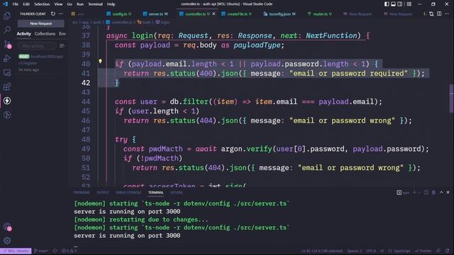 Rest API Authenticate with express + Typescript. (BAHASA INDONESIA) смотреть онлайн