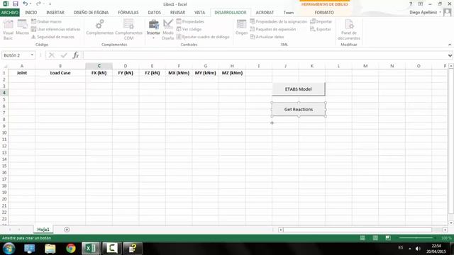 ETABS - First steps using the API смотреть онлайн
