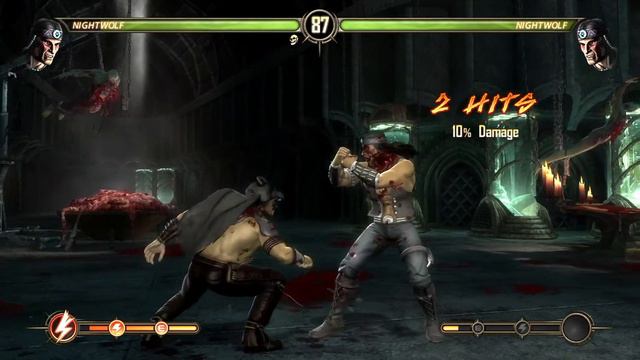 Mortal Kombat 9 - Nightwolf Ladder (Expert; No Rounds Lost)