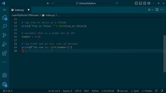 Learn Python In 5 Minutes | Intro To Python Programming смотреть онлайн