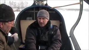 Проверка на скорость трехместного автожира