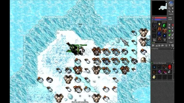 Tutorial Crystal Spider Task - "Secret Cave" - Tibia Arte смотреть онлайн