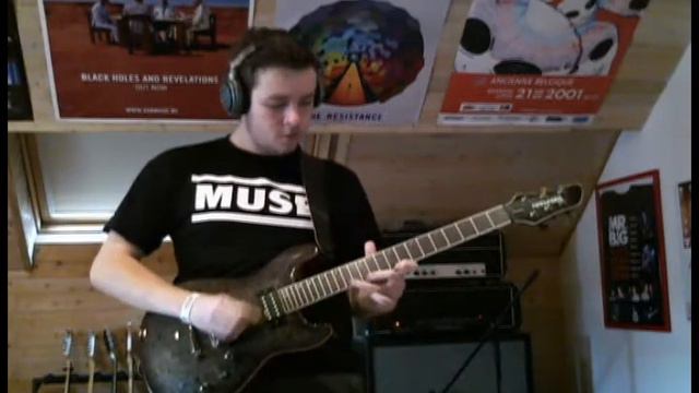 Muse - New Born (Guitar Cover)(HAARP Version)(10TH Anniversary - Origin Of Symmetry - Series)Readin смотреть онлайн