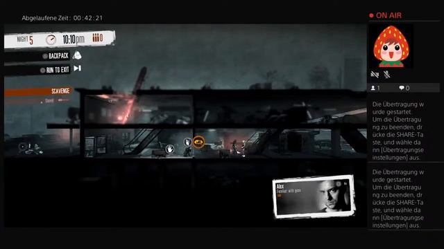 This War Of Mine - Policeman save the girl in Supermarket смотреть онлайн