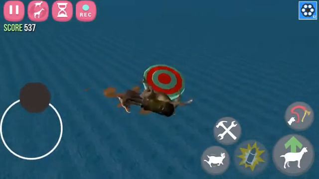[Goat Simulator GoatZ] BULLSEYE FIRST TIME ROUND COME ON смотреть онлайн