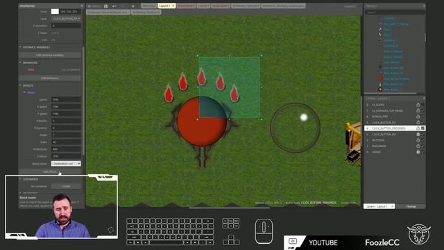 Progress Bars are Boring! Diablo Style Health/Mana Sphere Tutorial in Construct 3 + Art Assets смотреть онлайн