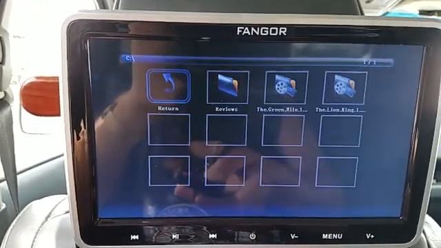 FANGOR Car DVD Player with HDMI Input. Review смотреть онлайн