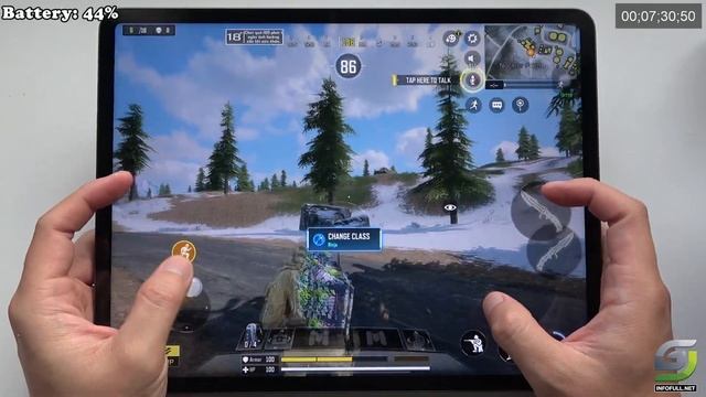 iPad Pro 2021 12.9 inch test game Call of Duty CODM 120FPS Apple M1 смотреть онлайн