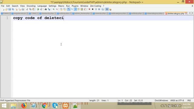 Tourism Guide Project PHP MYSQL | Part 24 | By Pankaj Panjwani смотреть онлайн