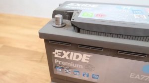 Автомобильный аккумулятор EXIDE Premium EA770: обзор аккумулятора
