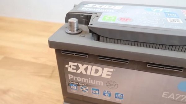 Автомобильный аккумулятор EXIDE Premium EA770: обзор аккумулятора
