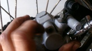 Как прокачать задний тормоз на китайском мото