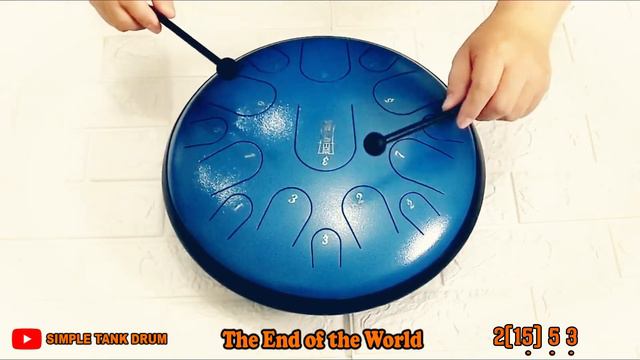 The End of the World - Simple Tank Drum Cover with Tabs смотреть онлайн