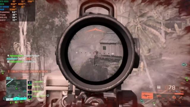Battlefield 2042 : RTX 4090 24GB + i9 13900K ( 4K Ultra Graphics RTX ON / DLSS Quality ) смотреть онлайн