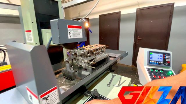 Станок для шлифовки плоскости ГБЦ и блока цилиндров MAS1022 смотреть онлайн