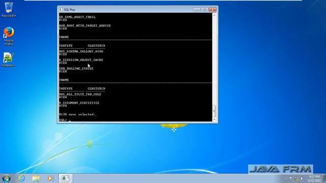 Oracle Database 18c Installation on Windows 7 смотреть онлайн