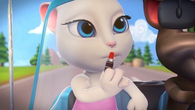 Cortos de Talking Tom ep.20 - A la carretera смотреть онлайн