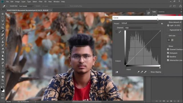 Outdoor Cinematic color grading || only 2 min tutorial || photoshop cc | смотреть онлайн