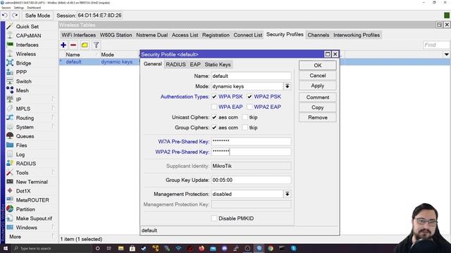 ?MikroTik MTCNA - Wireless Encryption & WPS