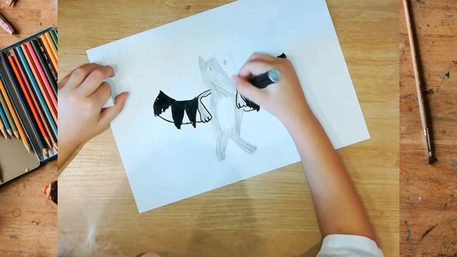 Летучая мышь на хэллоуин. Рисунок летучей мыши. смотреть онлайн