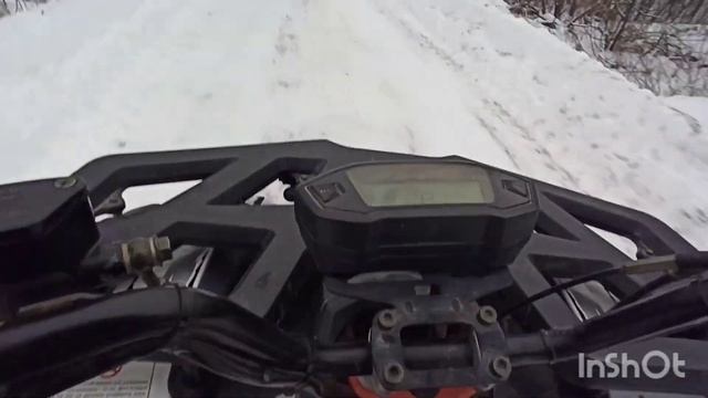 Зимняя покатушка на квадроцикле Kayo Bull 3 c 3 часть смотреть онлайн