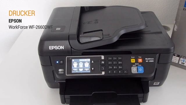 Epson WorkForce WF-2660DWF Hands On Test - Deutsch / German ►► notebooksbilliger.de смотреть онлайн