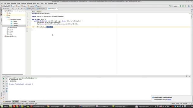 Урок по Java 90: Многопоточность 25: ThreadLocalRandom And TimeUnit смотреть онлайн