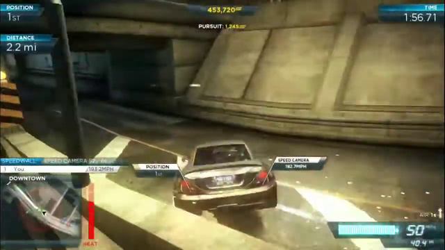 Need For  Speed Most Wanted 2012 Gameplay - #7 LEXUS LFA With MERCEDES-BENZ SL 65 AMG