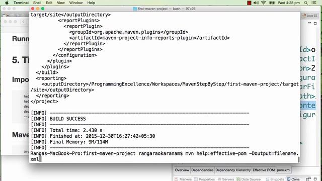 Maven Tips & Important Maven Commands смотреть онлайн