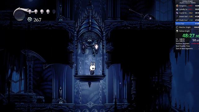 Hollow Knight Any% 1.4.3.2+ NMG Speedrun in 1:35:14.12 (08/08/2023) смотреть онлайн