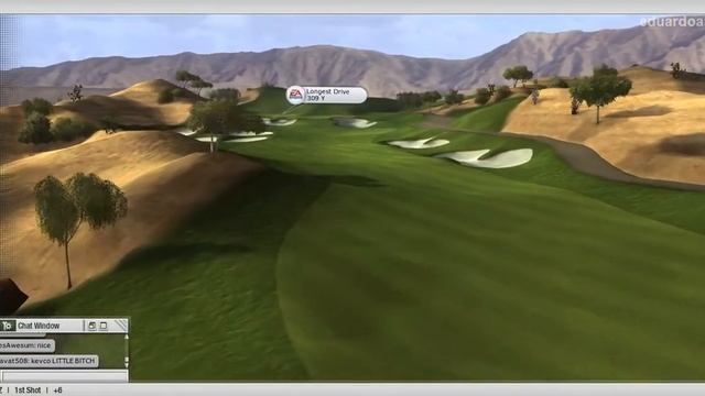 Tiger Woods PGA TOUR Online Gameplay