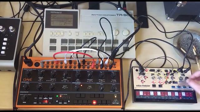 rotten techno jam - roland tr505, behringer crave, volca modular смотреть онлайн