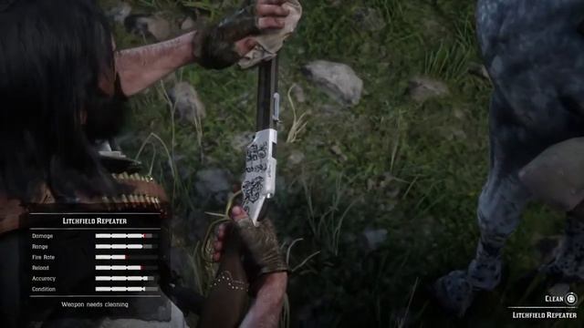 RDR 2 All Weapon Cleaning and Inspection in 2 Minutes смотреть онлайн