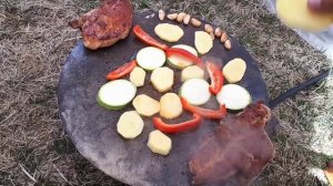 Садж. Сковорода садж. Готовим на садже.