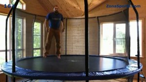 Как выбрать батут для дачи с сеткой!