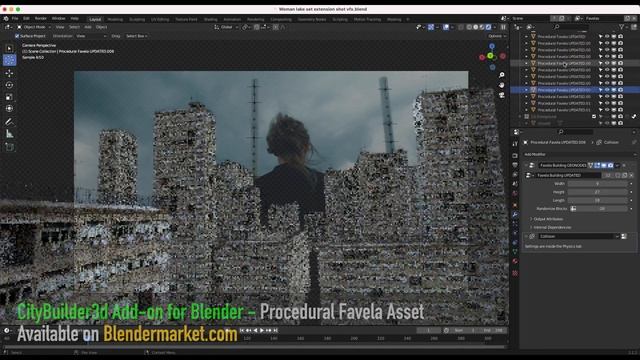 Blender VFX Breakdown: City of Banners (ft. CityBuilder3d Add-on) смотреть онлайн