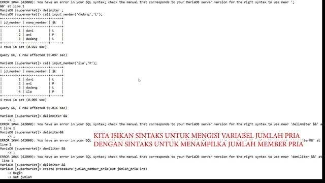 Tutorial Stored Procedure Pada Database SQL смотреть онлайн