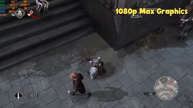 Assassin's Creed 2 GTX 650 1GB - Xeon E3 1230 V2 CPU - 8Gb Ram | Benchmark. смотреть онлайн