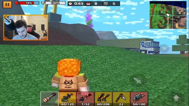 Pixel Gun 3D Giveaway (Live) | Battle Royale madness and new update with ECKOSOLDIER смотреть онлайн