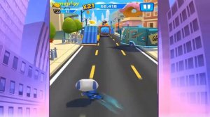 Talking Tom Hero Dash Android Gameplay #3 - TALKING HANK UNLOCKED
