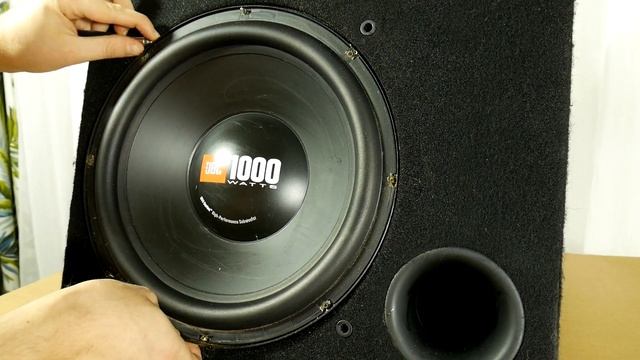 Teardown JBL GTO GT4-12 car subwoofer disassembly смотреть онлайн