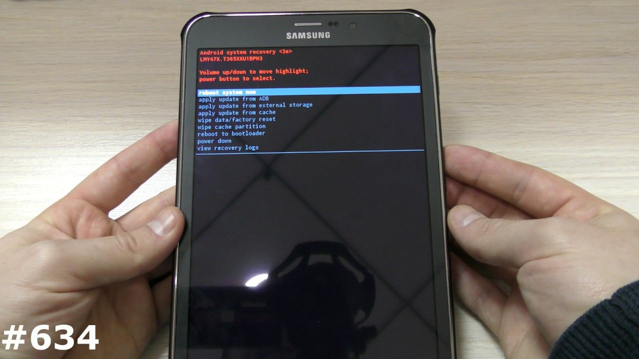 Hard Reset Samsung Galaxy Tab Active 8.0 SM-T365 смотреть онлайн