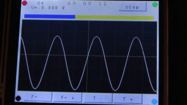 Осциллограф + генератор на STM32 смотреть онлайн