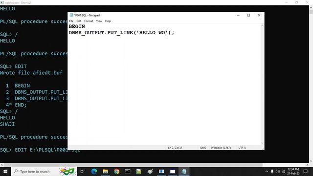 PL/SQL - Procedure (Anonymous) in 2023 - by SHAJI смотреть онлайн