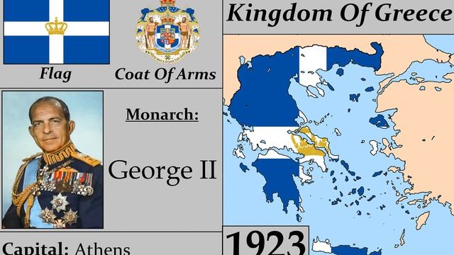 History Timeline Of Greece (1822-2022)