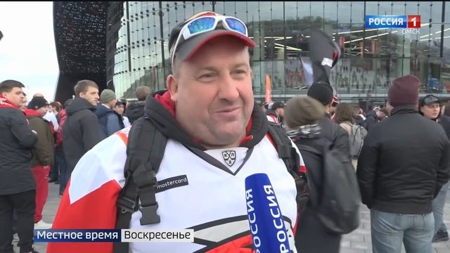 На новой "G Drive Арене" в Омске прошел первый победный матч "Авангарда" смотреть онлайн