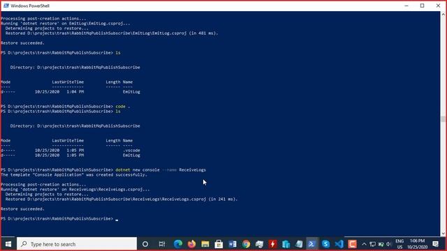 Lection 60 Part 3/4, RabbitMQ Publish/Subscribe смотреть онлайн