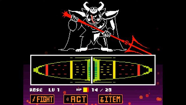 Undertale - Asgore introduction and boss fight смотреть онлайн